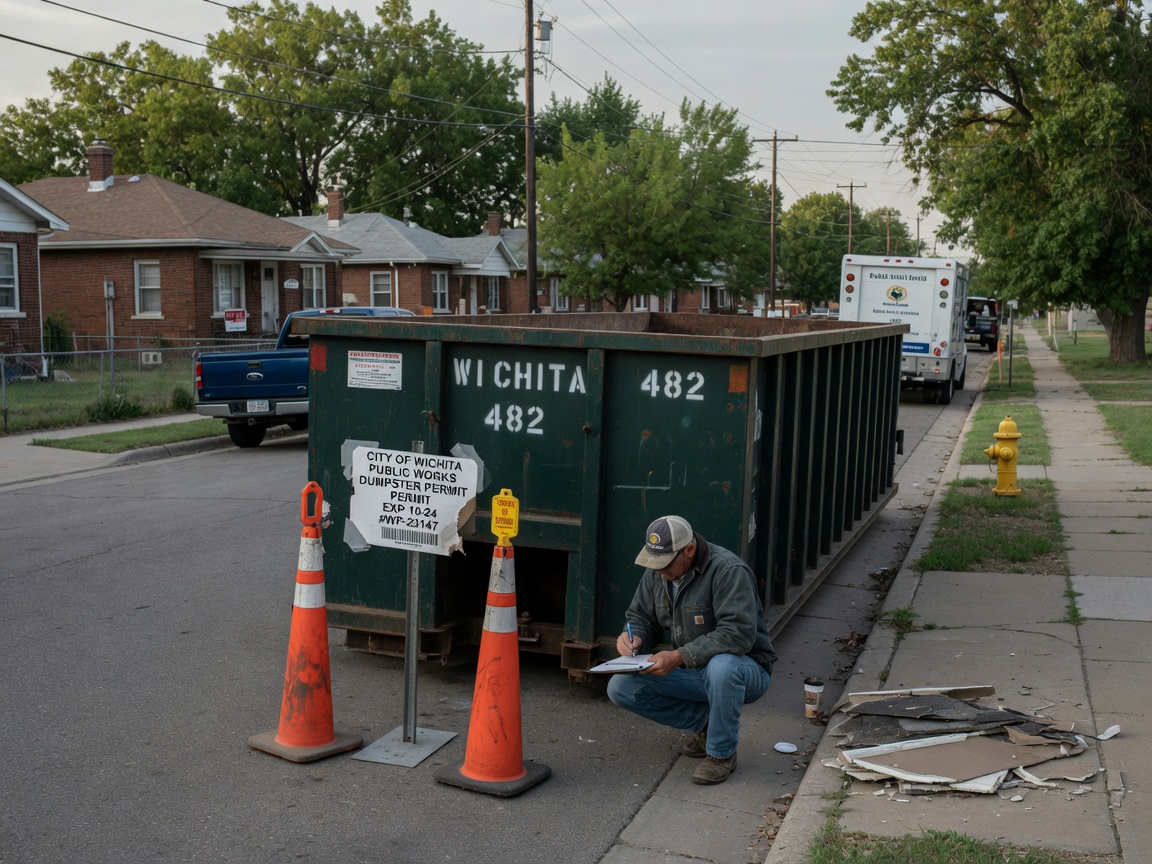 Do You Need a Permit for Dumpster Rental on Wichita Streets